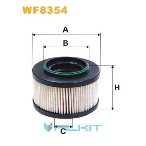 Fuel filter (insert) WF8354 [WIX]