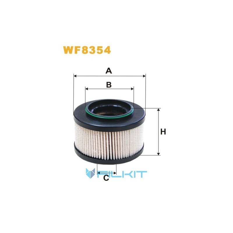 Fuel filter (insert) WF8354 [WIX]