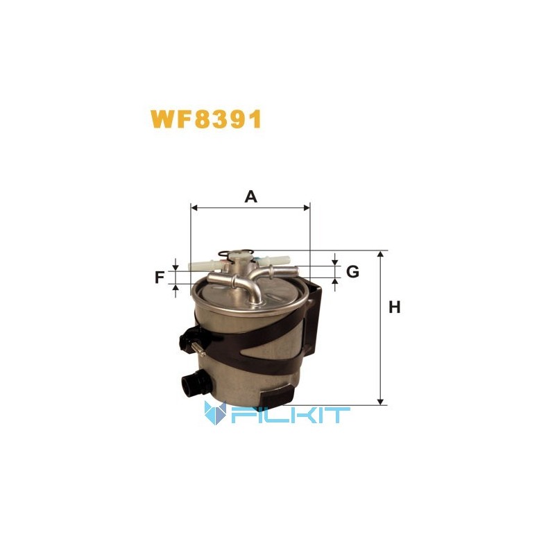 Фільтр паливний WF8391 [WIX]