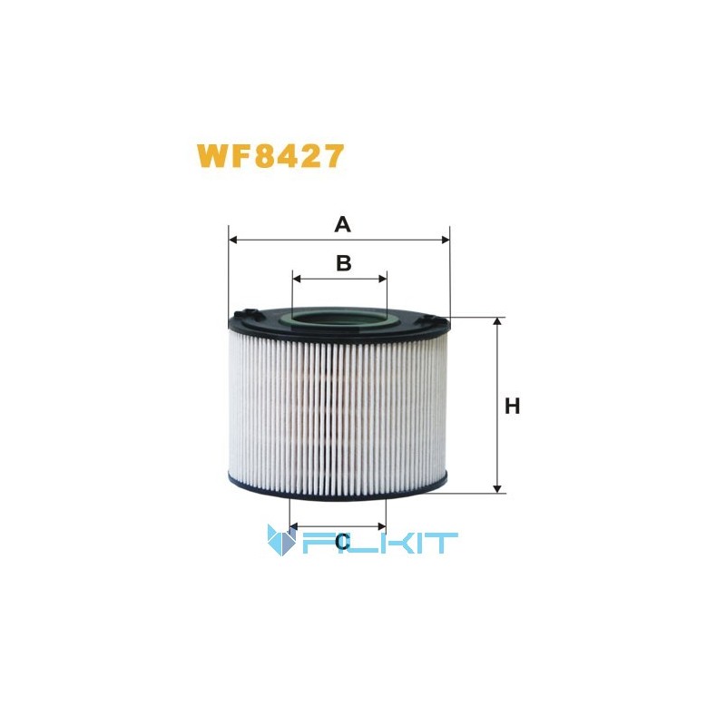 Fuel filter (insert) WF8427 [WIX]