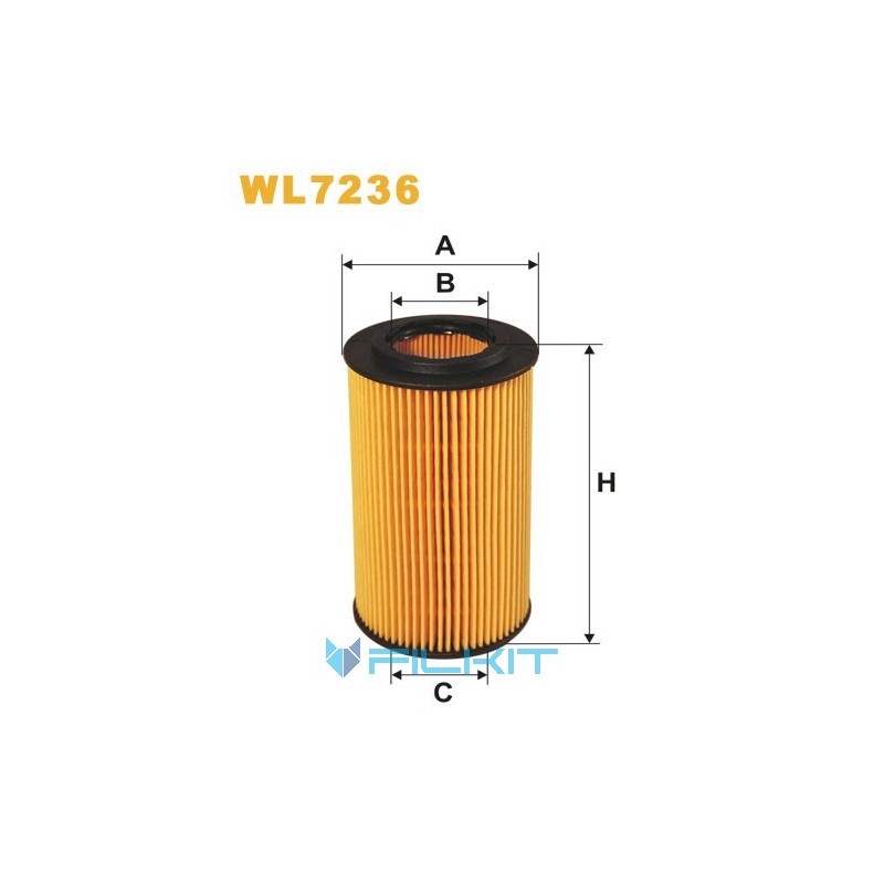 Oil filter WL7236 [WIX]