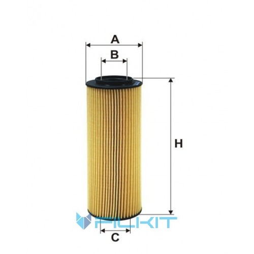 Oil filter (insert) WL7493 [WIX]