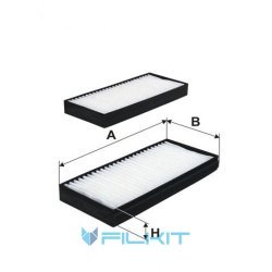 Cabin air filter WP2048 [WIX]