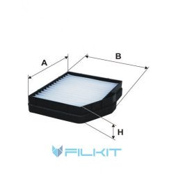 Cabin air filter WP2054 [WIX]