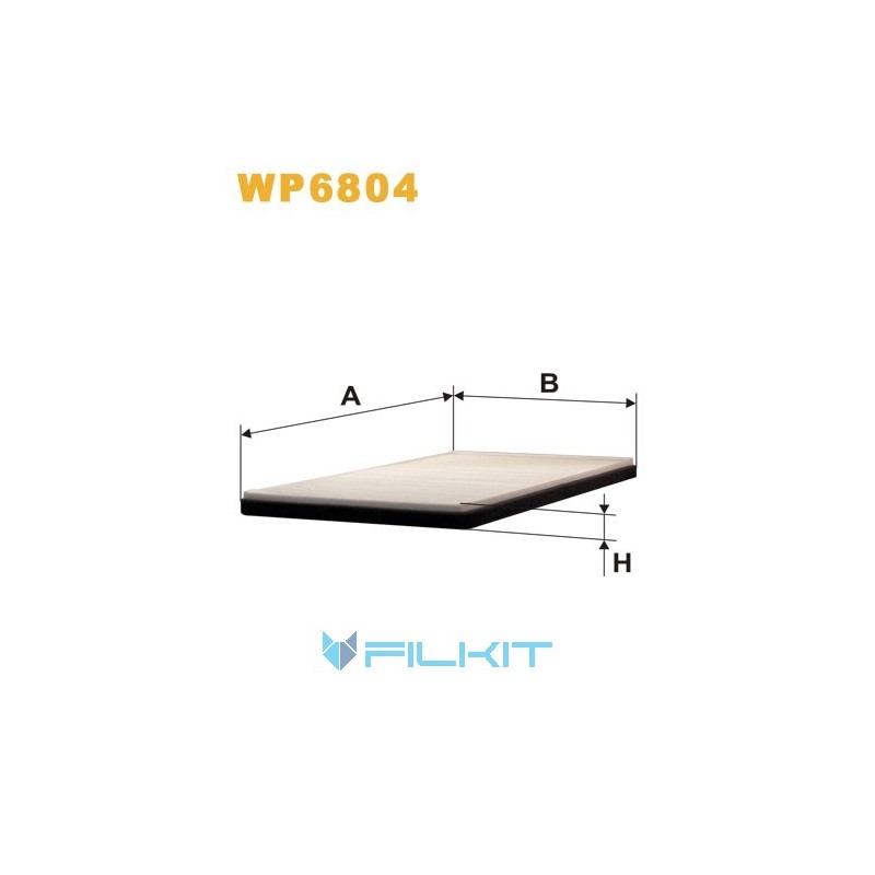 Cabin air filter WP6804 [WIX]
