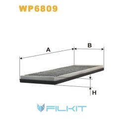 Фильтр салона (фильтр кабины) WP6809 [WIX]