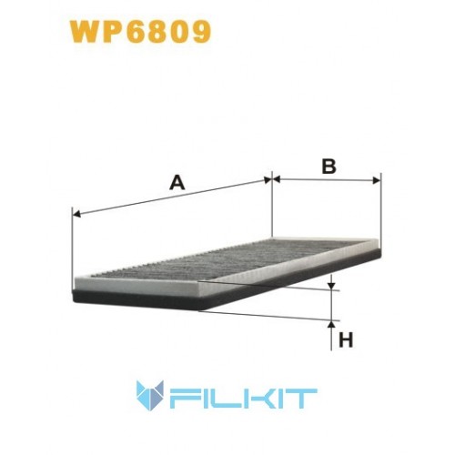 Cabin air filter WP6809 [WIX]