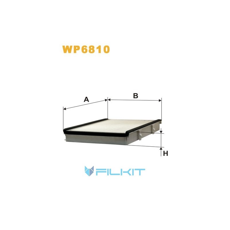 Cabin air filter WP6810 [WIX]