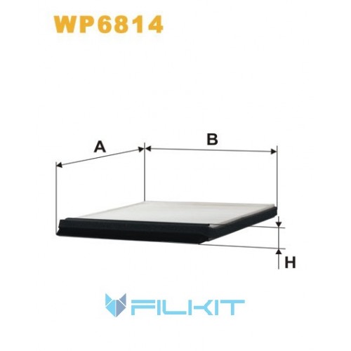 Cabin air filter WP6814 [WIX]