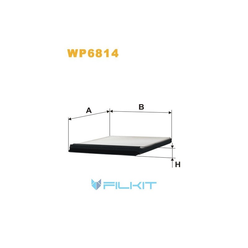Cabin air filter WP6814 [WIX]