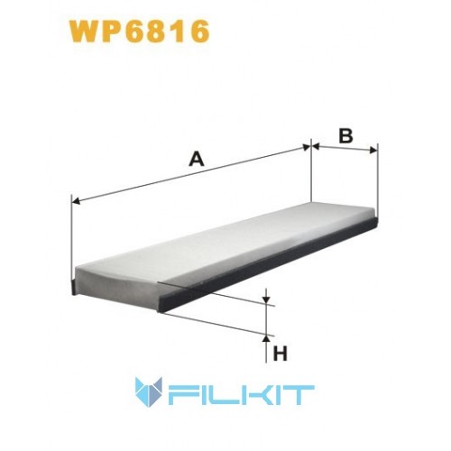 Cabin air filter WP6816 [WIX]