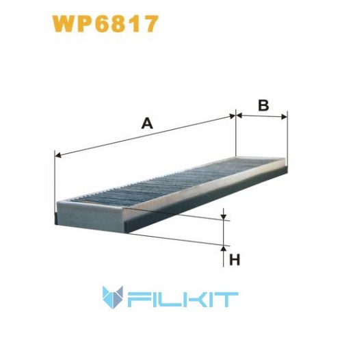 Cabin air filter WP6817 [WIX]