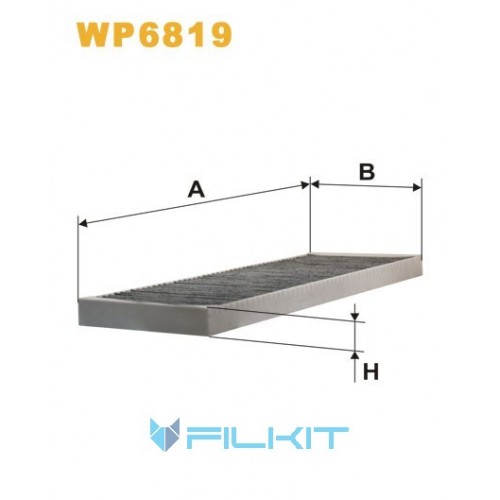 Cabin air filter WP6819 [WIX]