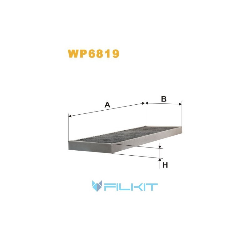 Cabin air filter WP6819 [WIX]