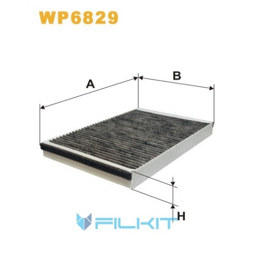 Cabin air filter WP6829 [WIX]
