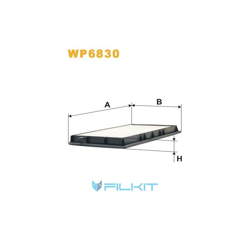 Cabin air filter WP6830 [WIX]