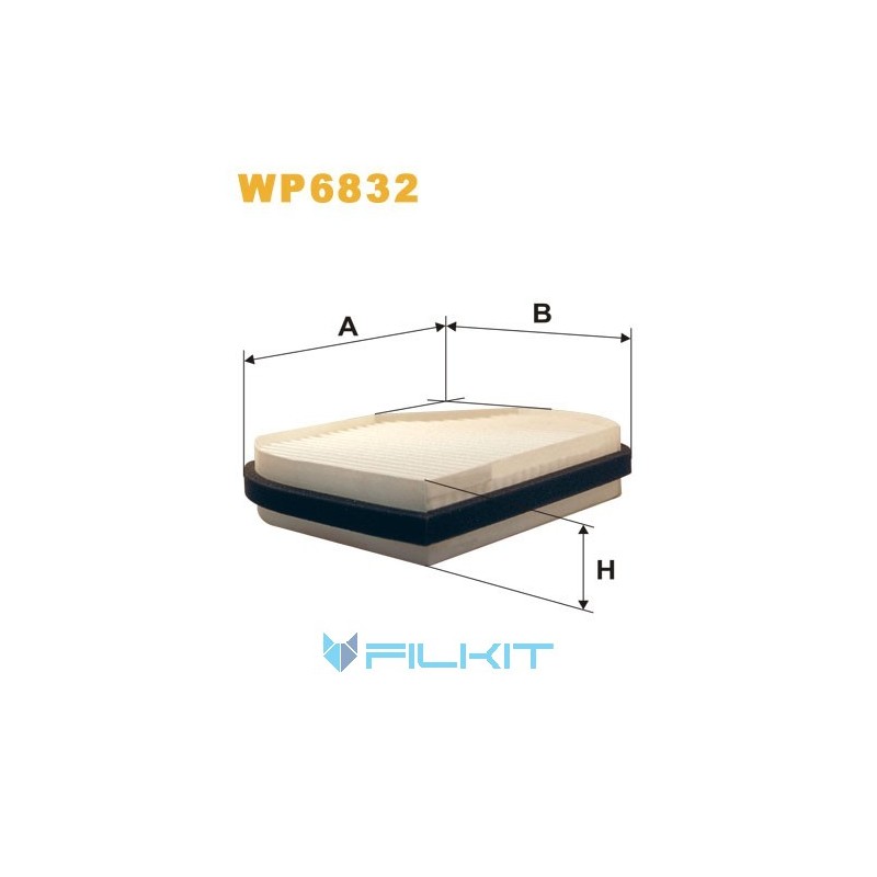 Cabin air filter WP6832 [WIX]