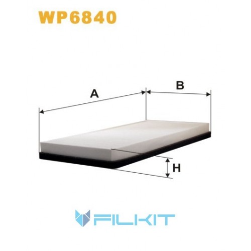Cabin air filter WP6840 [WIX]