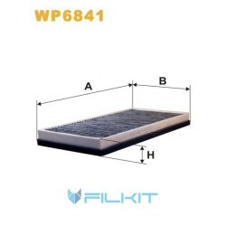 Cabin air filter WP6841 [WIX]