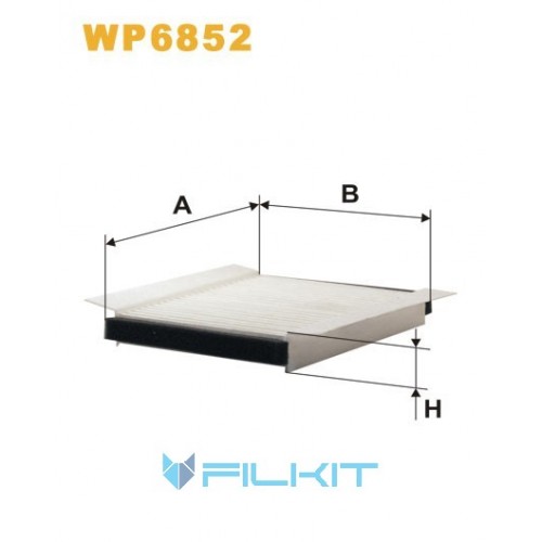 Cabin air filter WP6852 [WIX]