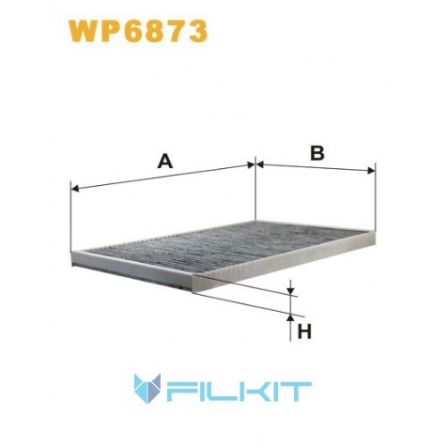Cabin air filter WP6873 [WIX]