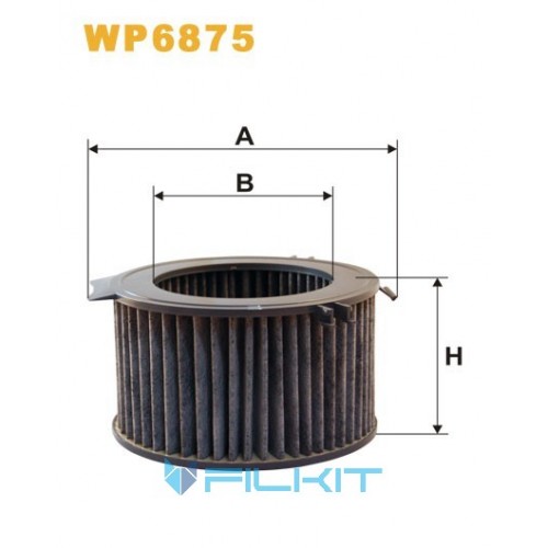 Cabin air filter WP6875 [WIX]