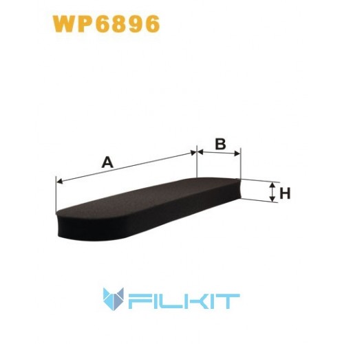 Cabin air filter WP6896 [WIX]