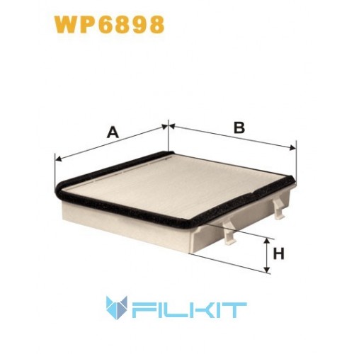 Cabin air filter WP6898 [WIX]
