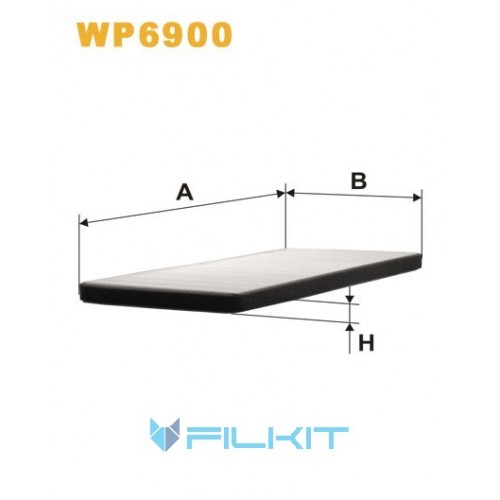 Cabin air filter WP6900 [WIX]