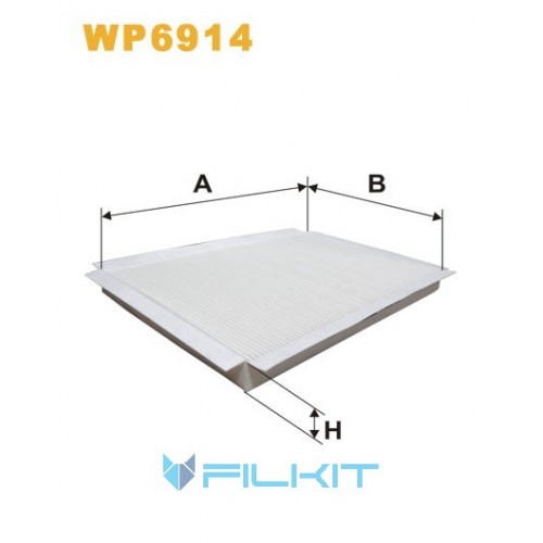 Cabin air filter WP6914 [WIX]
