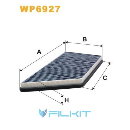 Cabin air filter WP6927 [WIX]