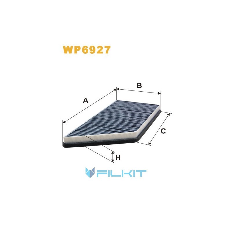 Cabin air filter WP6927 [WIX]