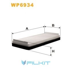 Cabin air filter WP6934 [WIX]