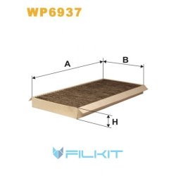 Cabin air filter WP6937 [WIX]