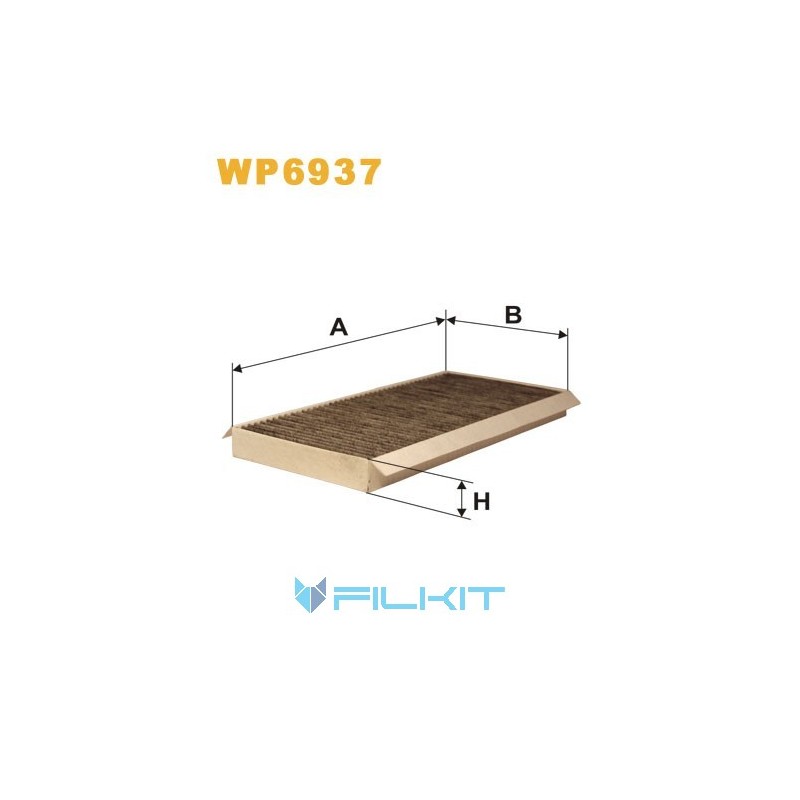 Cabin air filter WP6937 [WIX]