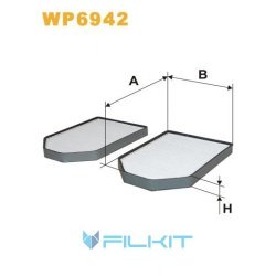 Cabin air filter WP6942 [WIX]