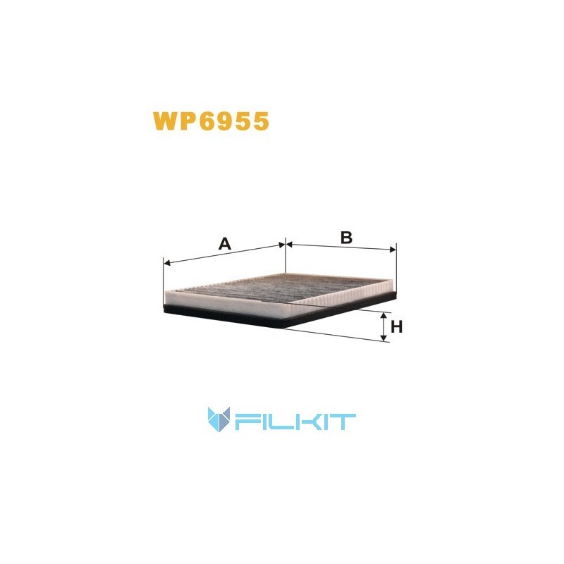 Cabin air filter WP6955 [WIX]