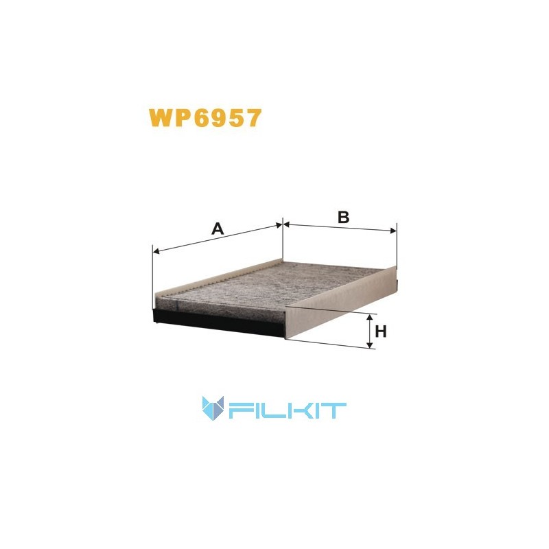 Cabin air filter WP6957 [WIX]