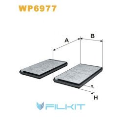 Cabin air filter WP6977 [WIX]