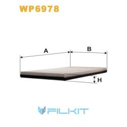 Cabin air filter WP6978 [WIX]