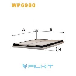 Cabin air filter WP6980 [WIX]