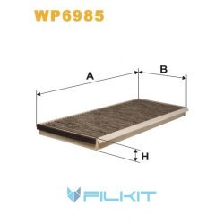 Cabin air filter WP6985 [WIX]