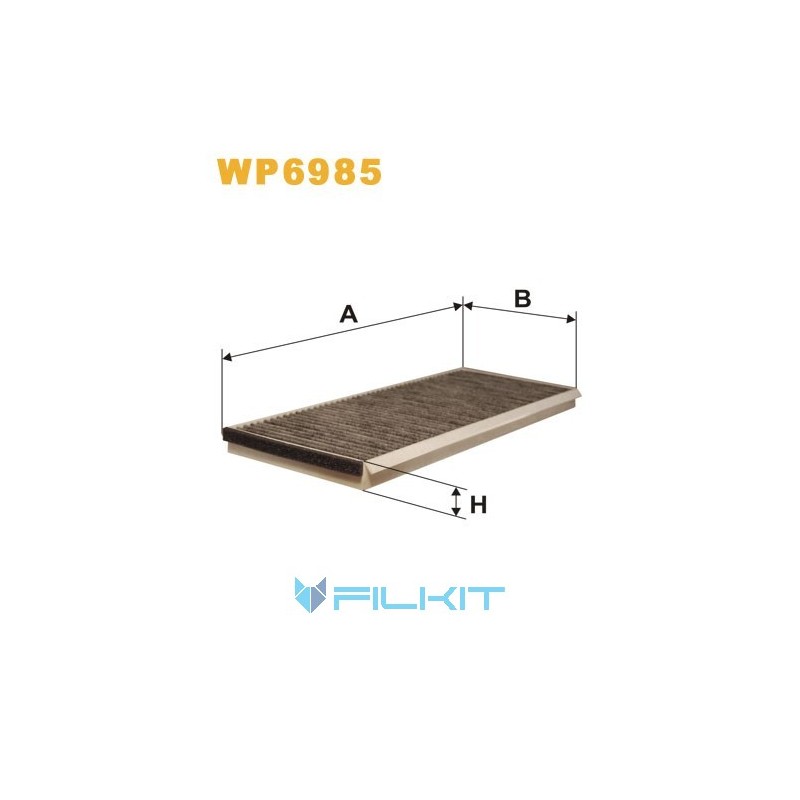 Cabin air filter WP6985 [WIX]