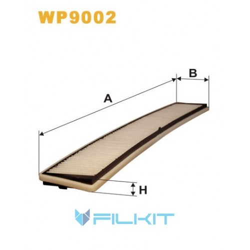 Cabin air filter WP9002 [WIX]