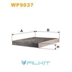 Cabin air filter WP9037 [WIX]