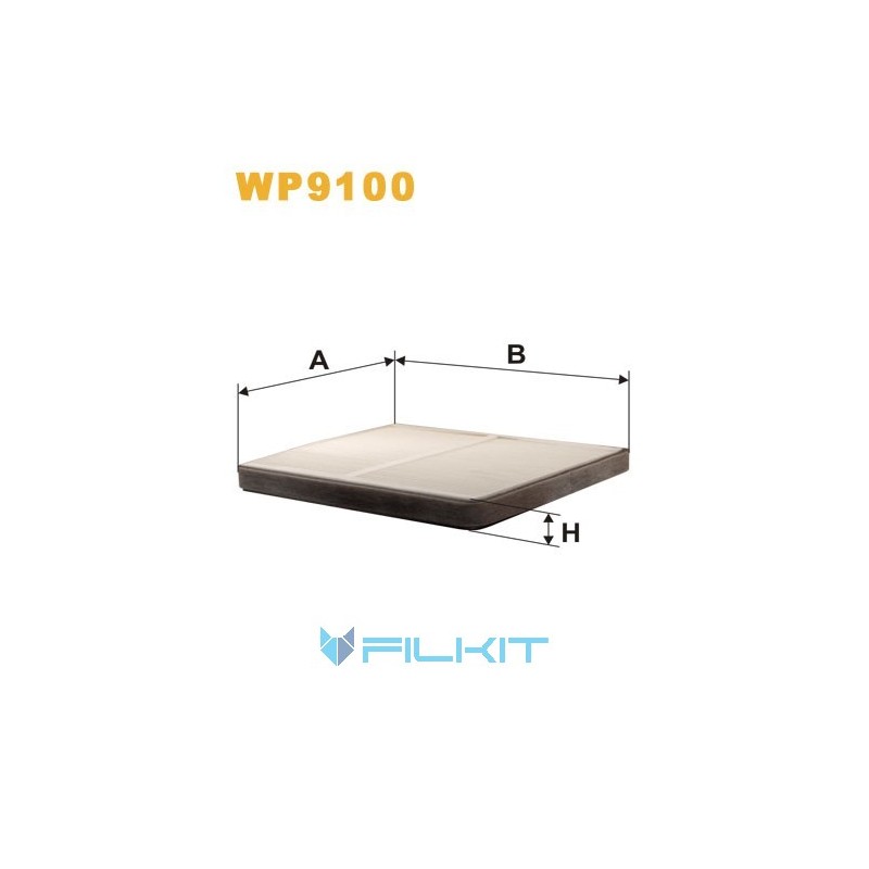 Cabin air filter WP9100 [WIX]