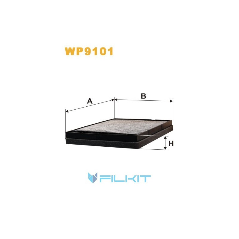 Cabin air filter WP9101 [WIX]