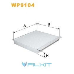 Cabin air filter WP9104 [WIX]