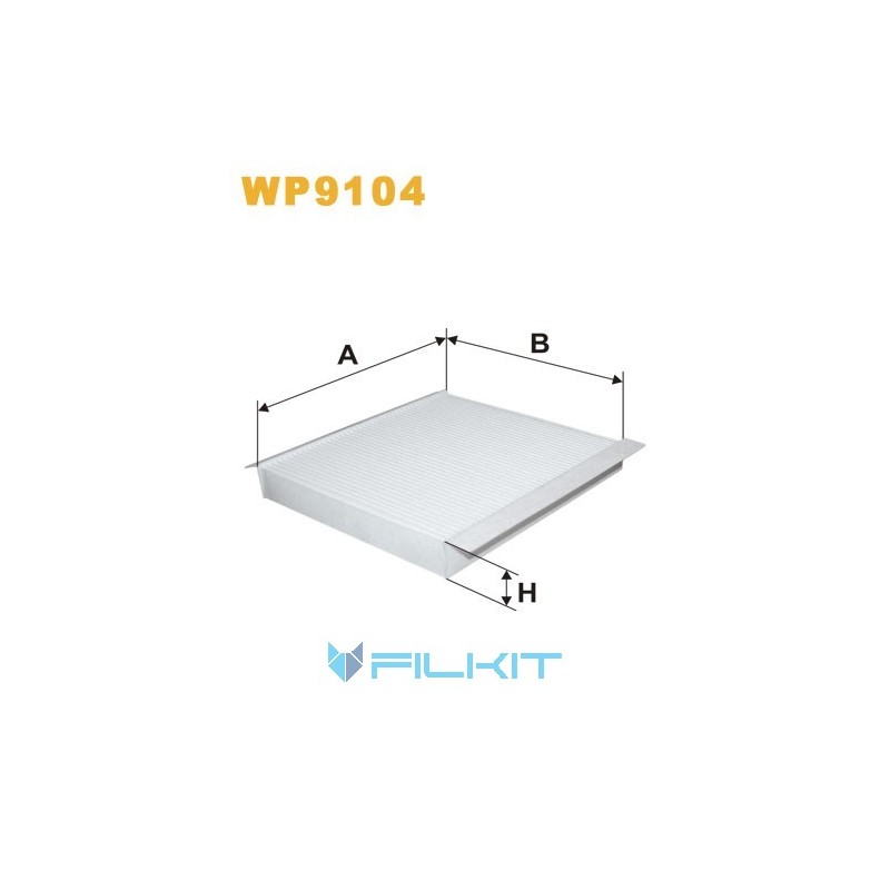 Cabin air filter WP9104 [WIX]