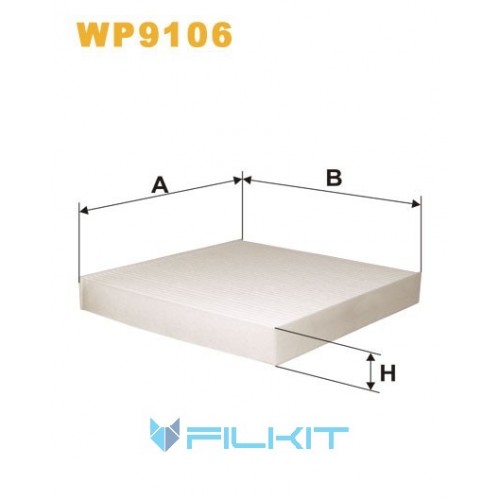 Cabin air filter WP9106 [WIX]